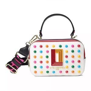 Karl Lagerfeld Crossbody with Multicolor Studs Bag